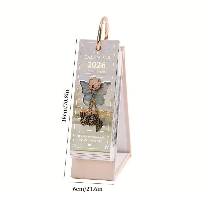 🔥LAST DAY SALE 50% OFF-🎨 2026 Vintage European Style Oil Painting Flip Calendar
