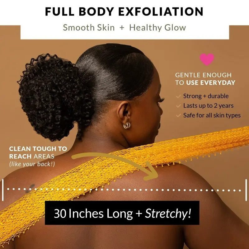 Authentic African Exfoliating Net Sponge