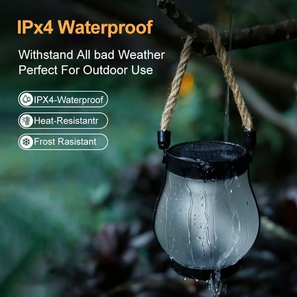 💡Solar Lantern Outdoor Lights 🌙