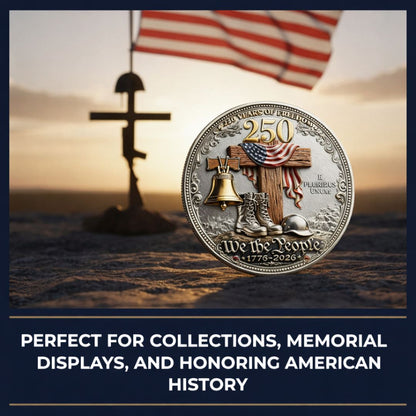 Honor America’s Heroes – 250 Years of Freedom Veteran Tribute Coin