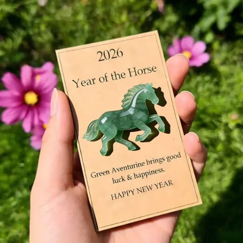 🐎 2026 Year of the Horse Greeting Cards – Choose Your Color, Carry Your Wishes