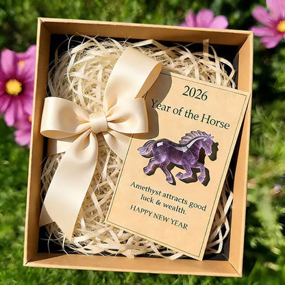🐎 2026 Year of the Horse Greeting Cards – Choose Your Color, Carry Your Wishes