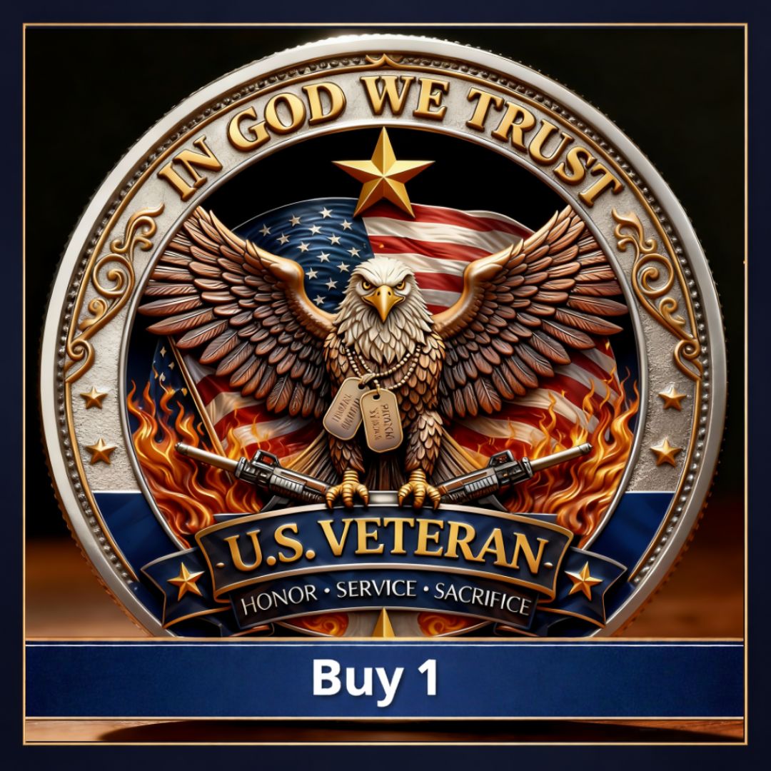 Honor America’s Heroes – 250 Years of Freedom Veteran Tribute Coin