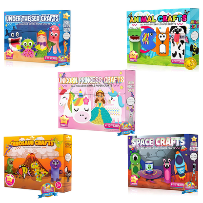 Christmas gifts🎅Last Day 46% OFF🎨Simple Paper Crafts for Kids✂️