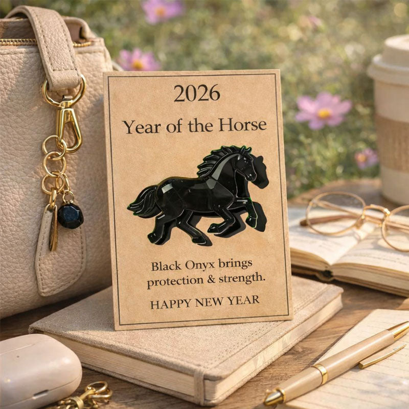 🐎 2026 Year of the Horse Greeting Cards – Choose Your Color, Carry Your Wishes
