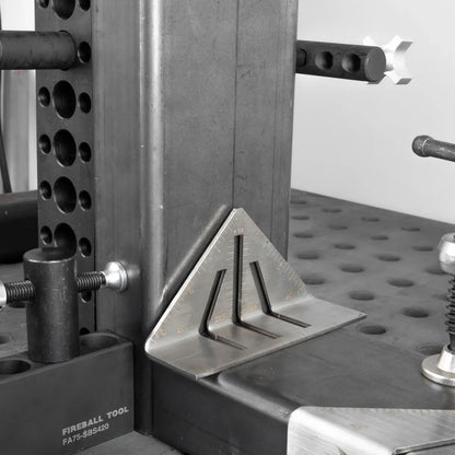 Heavy-Duty Metalworking Miter Square for Tubing Layout