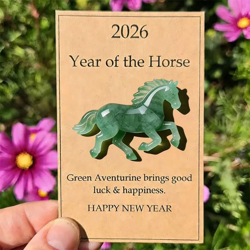 🐎 2026 Year of the Horse Greeting Cards – Choose Your Color, Carry Your Wishes