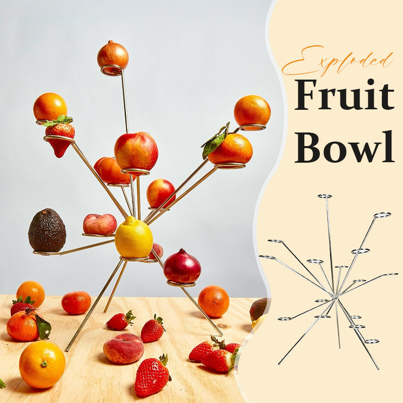 🎆 Fireworks on Your Dinner Table — The Exploding Fruit Bowl 🍎✨