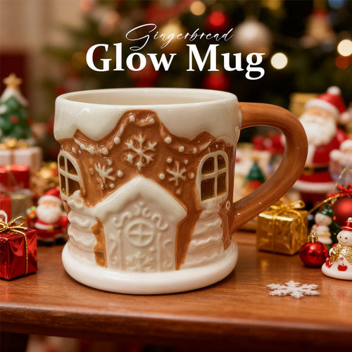 🎄 Gingerbread Glow Mug