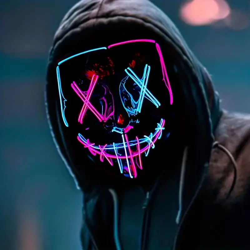 🎃 Light Up the Night – ODALIT® Epic LED Halloween Mask! 👻 Limited Stock!