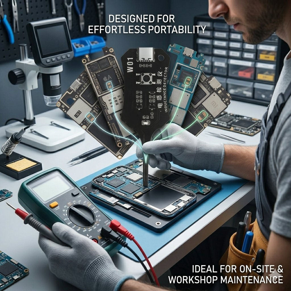 🔥 FLASH SALE: Buy 1 Get 1 FREE! Type-C Motherboard Inductor & Coil Tester