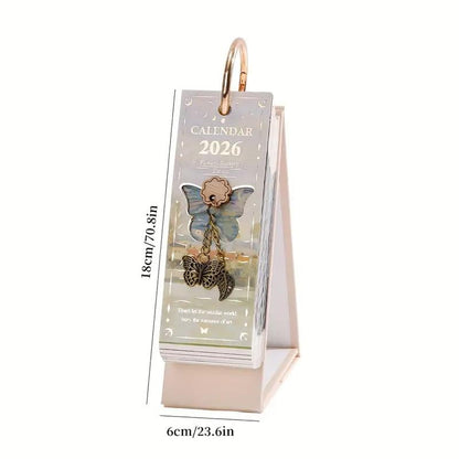 🔥LAST DAY SALE 50% OFF-🎨 2026 Vintage European Style Oil Painting Flip Calendar