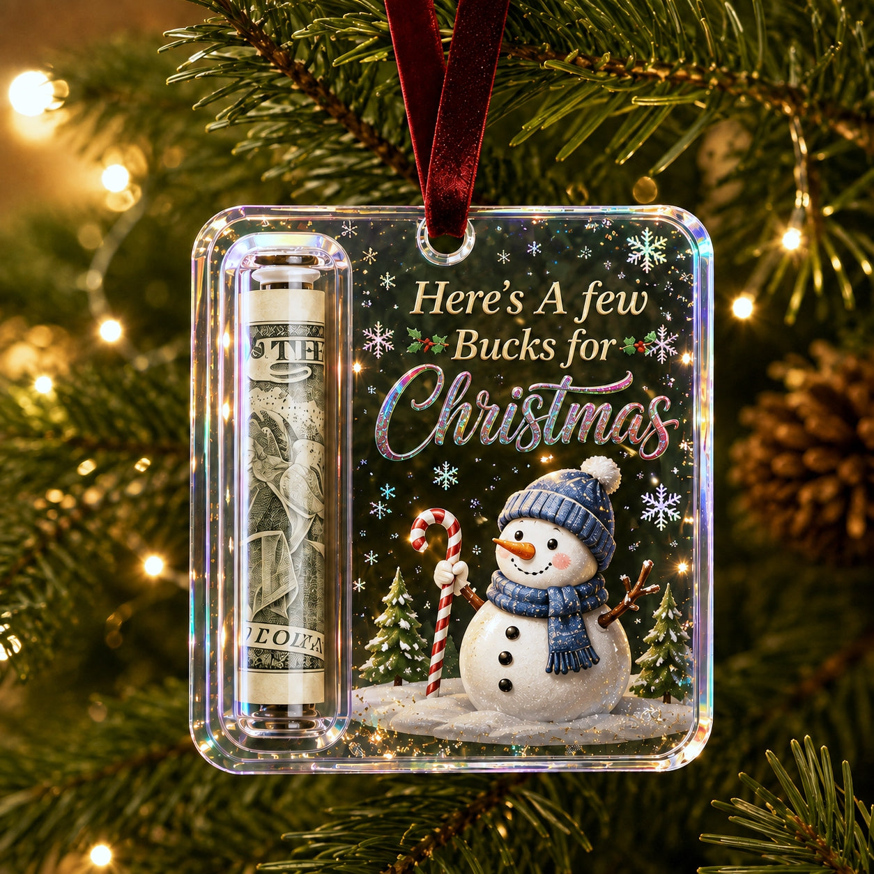 🎄Christmas Cash Gift Holder Ornament (📦Buy 6 Free Shipping)