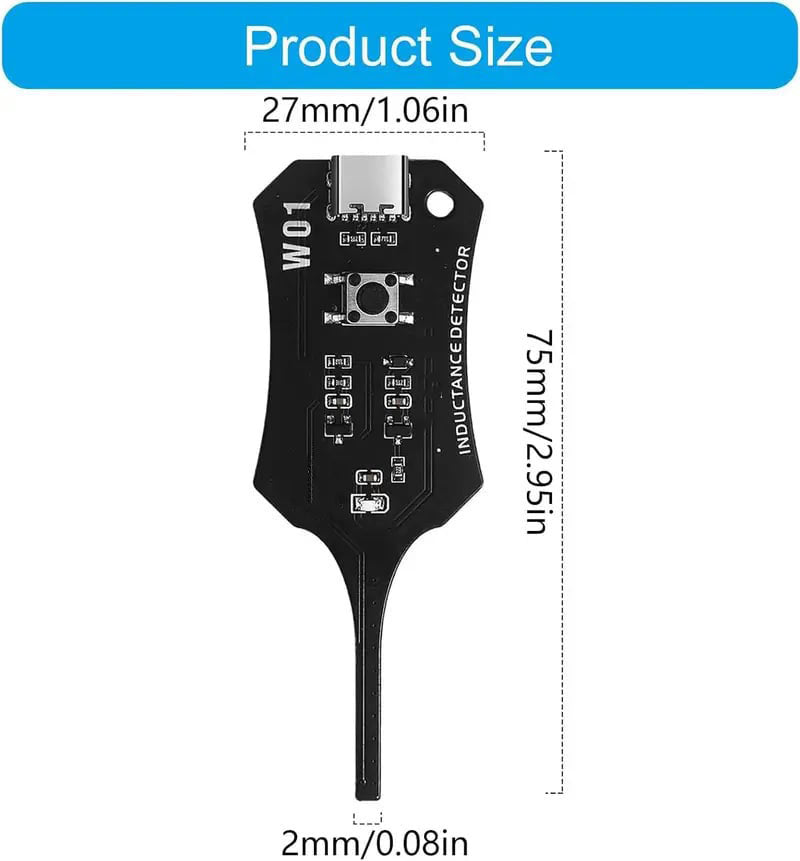 🔥 FLASH SALE: Buy 1 Get 1 FREE! Type-C Motherboard Inductor & Coil Tester