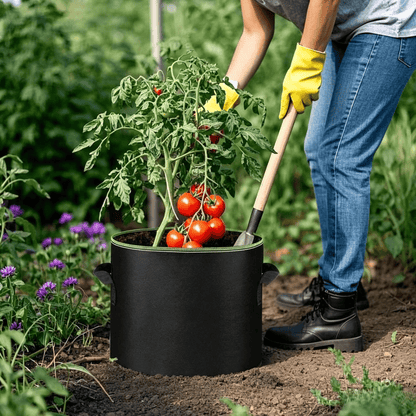 Heavy-Duty Fabric Grow Bags — Choose 2, 5 or 10 Gallon