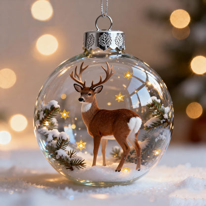 2026 Wildlife Wonders Collection Crystal  Ornament