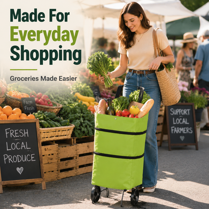 Foldable Grocery Cart Bag
