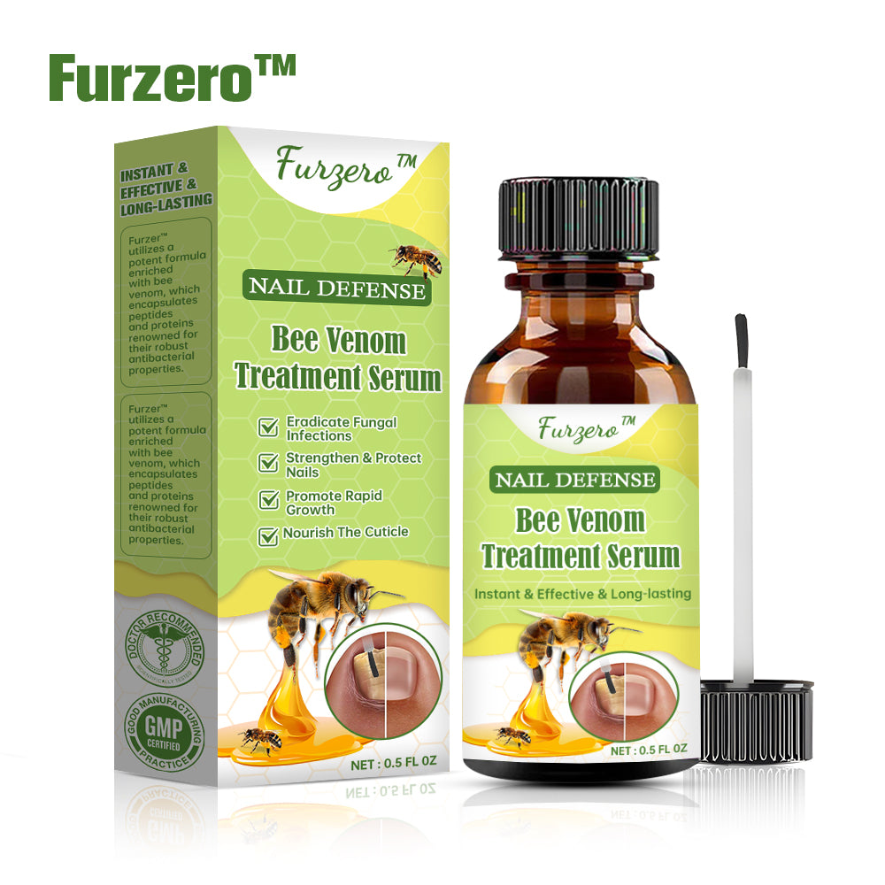 👏Furzero™ Nail Defense Bee Venom Treatment Serum pro