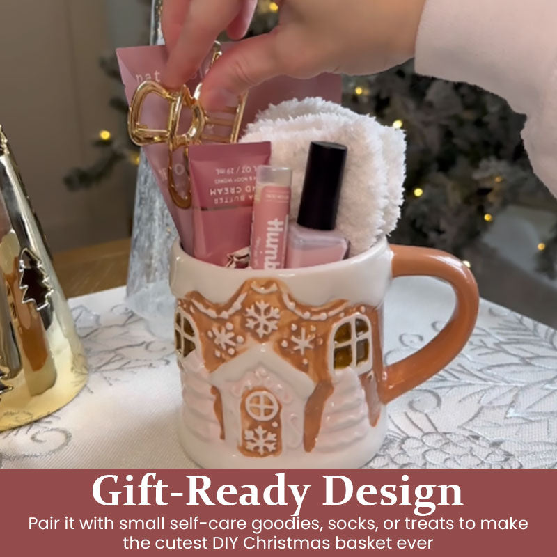 🎄 Gingerbread Glow Mug