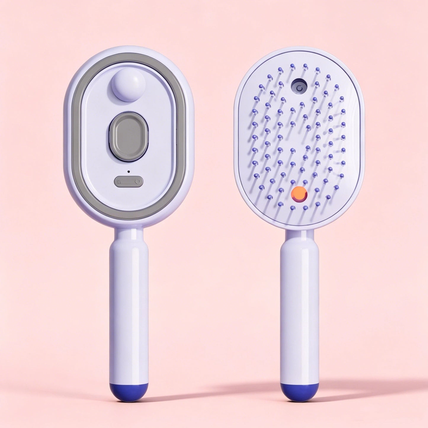 🔥 3-in-1 Mist Massage & Self-Cleaning Hair Brush