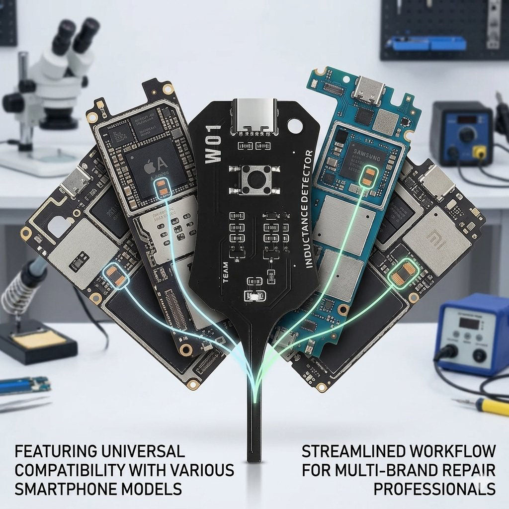 🔥 FLASH SALE: Buy 1 Get 1 FREE! Type-C Motherboard Inductor & Coil Tester