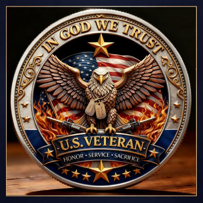 Honor America’s Heroes – 250 Years of Freedom Veteran Tribute Coin