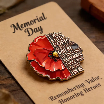 Unisex US Red Friday Exquisite Brooch
