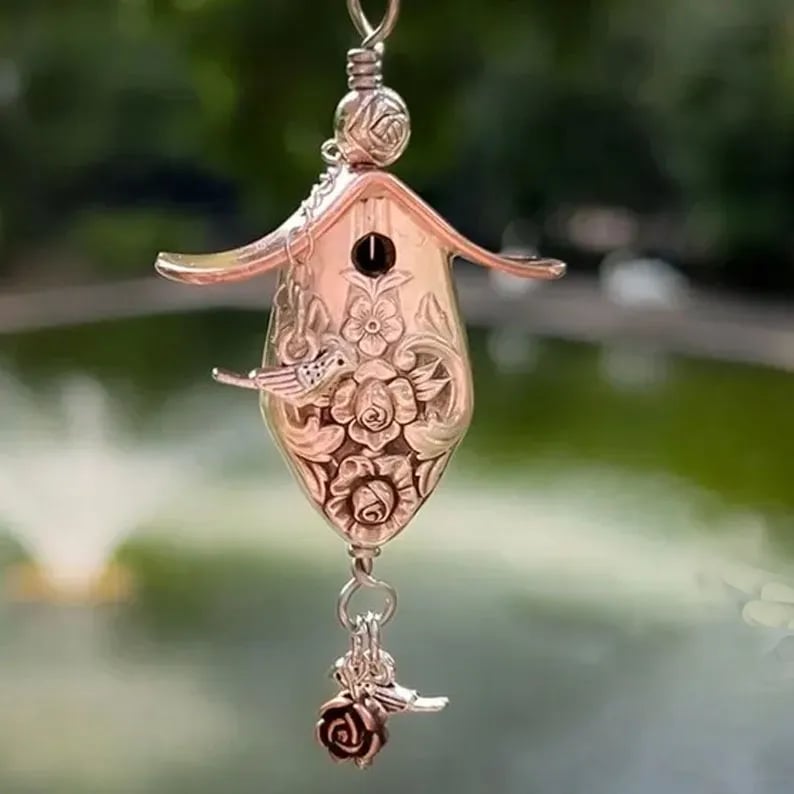 🔥⏰Final 3 Hours: Only $12.99 ✨The 1951 "Magnolia" Birdhouse Necklace