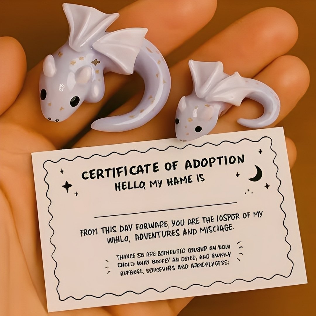 🐉Emotional Support Dragon Adoption Kit
