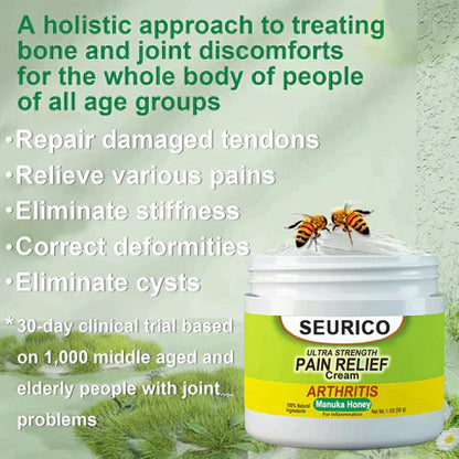 🐝Seurico™New Zealand Bee Venom Joint and Bone Therapy Advanced Cream⏳Limited time discount of 80%⏳