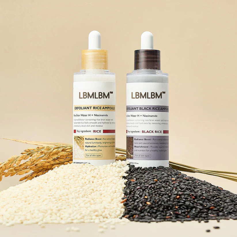🔥 Instant Glow & Pore Refinement | Rice Ampoule 🌟
