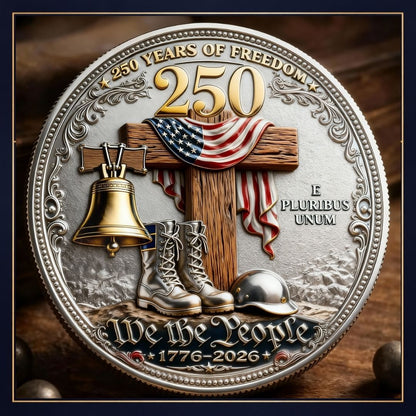 Honor America’s Heroes – 250 Years of Freedom Veteran Tribute Coin