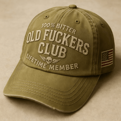 🔥 49% OFF - Old F*ckers Club - Vintage Baseball Cap