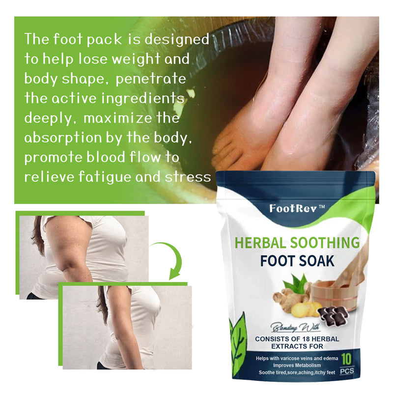 FootRev™ Detox Herbal Foot Soak Bag for Body Slimming