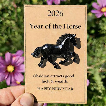 🐎 2026 Year of the Horse Greeting Cards – Choose Your Color, Carry Your Wishes