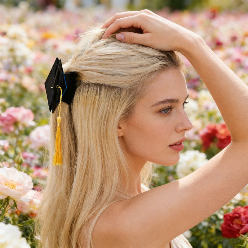 🎓Graduation Cap Hair Claw