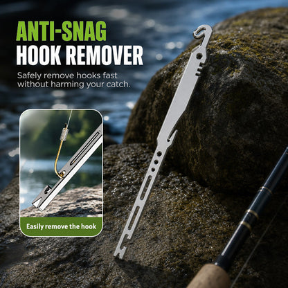 6-in-1 Fishing Knot Tying & Hook Remover Tool