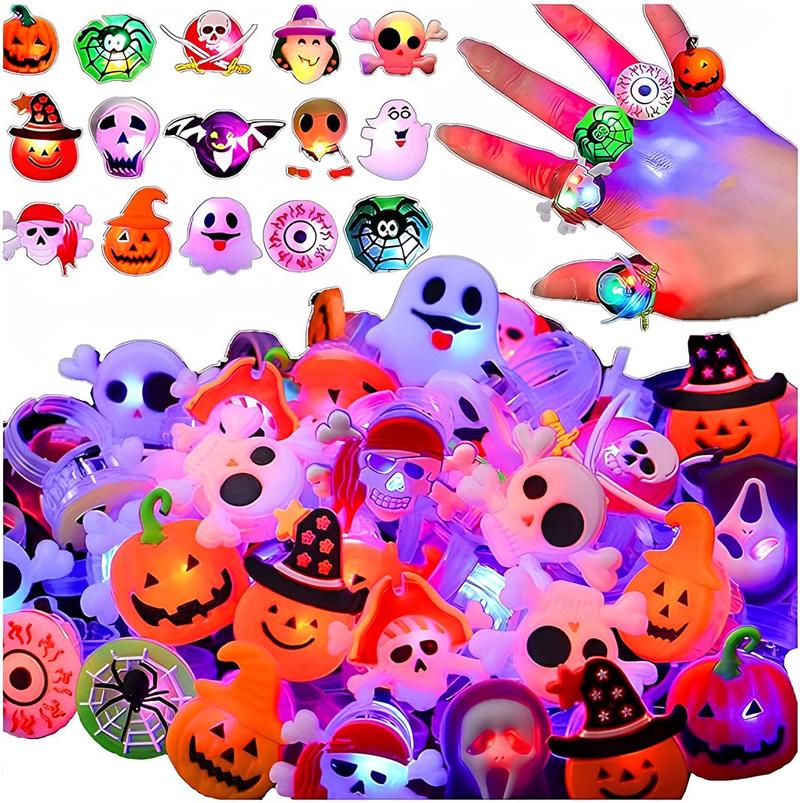 🎃 50% OFF SALE! 👻 Get 50 Glowing Halloween Rings NOW!