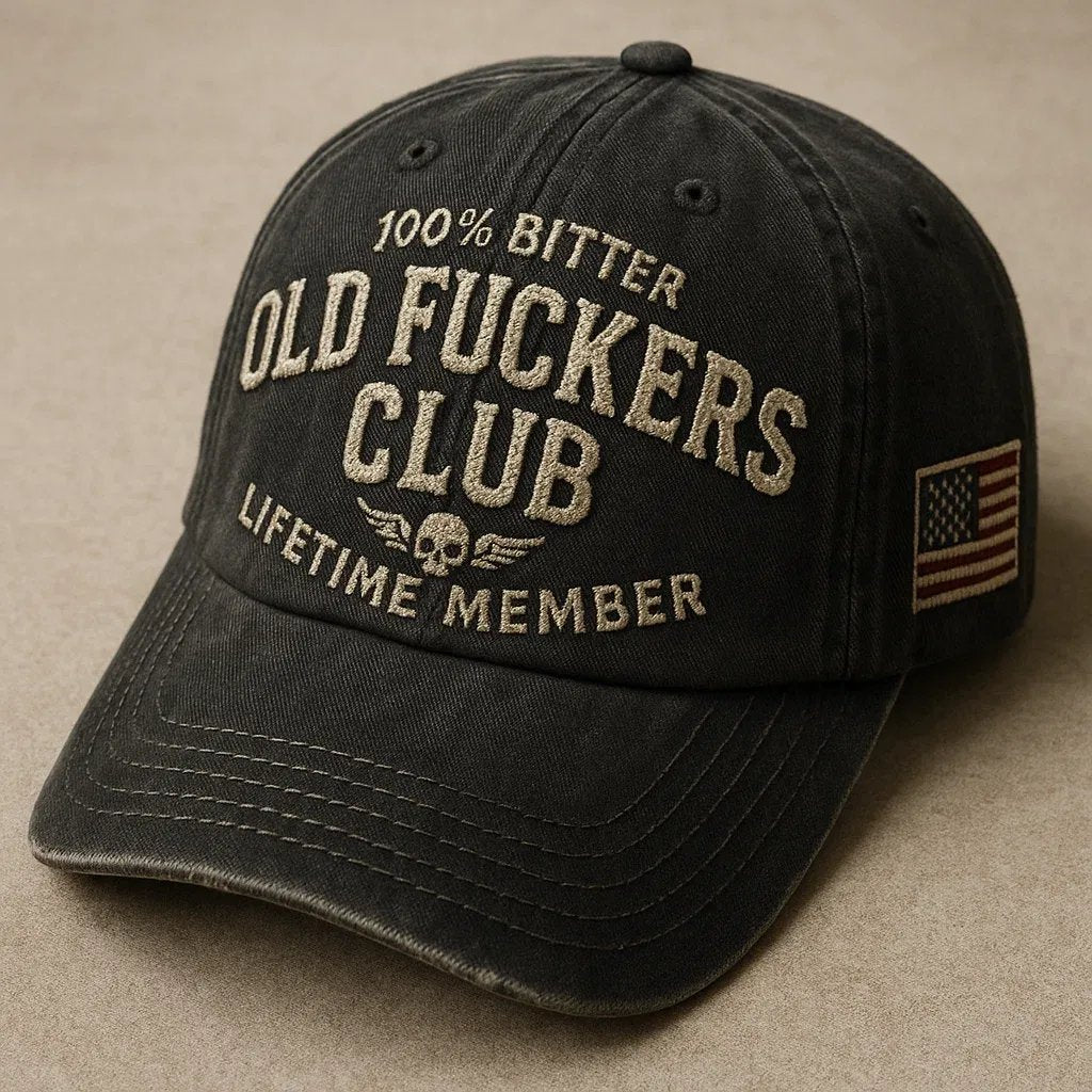 🔥 49% OFF - Old F*ckers Club - Vintage Baseball Cap