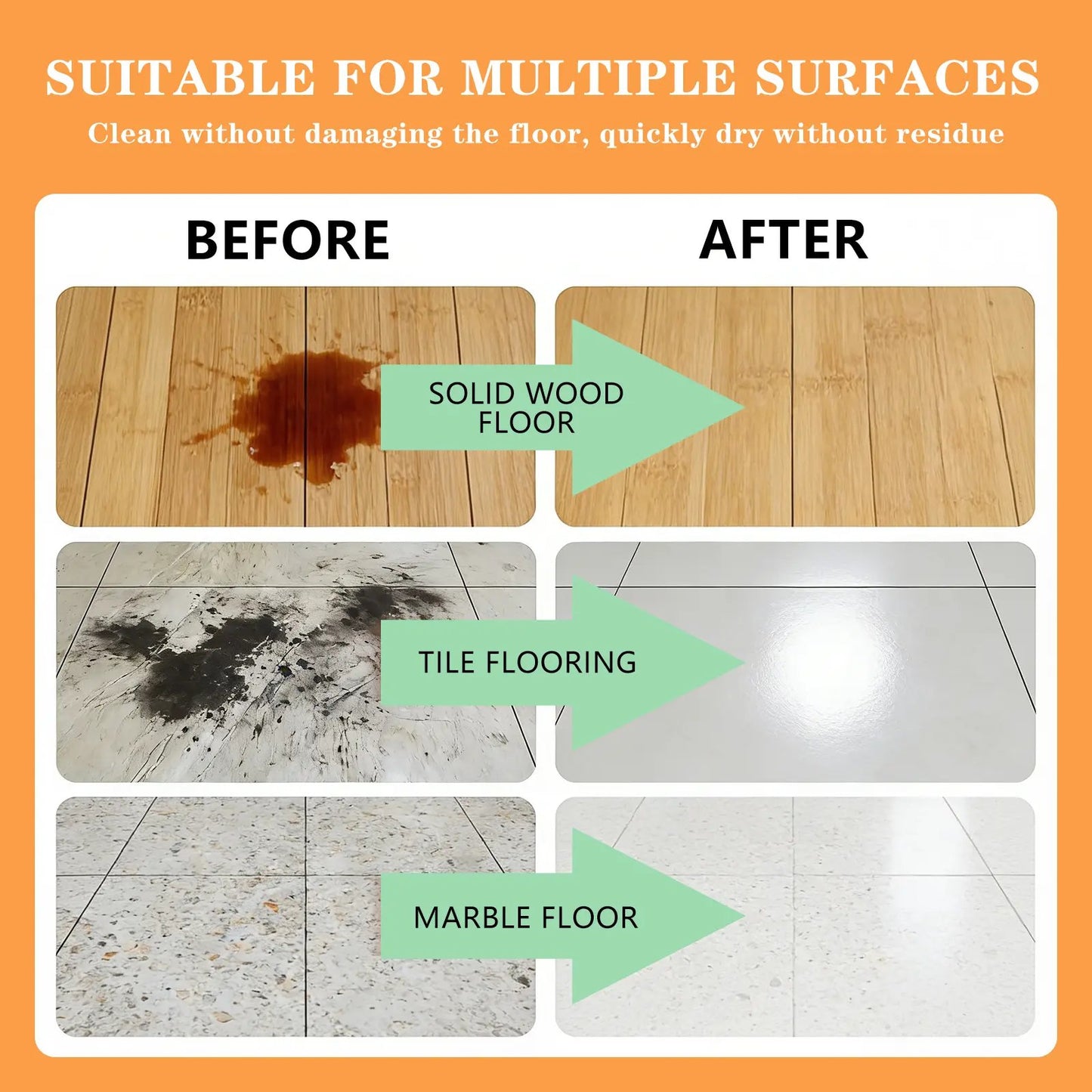 🧼Premium Lemon Floor Cleaning Tablets