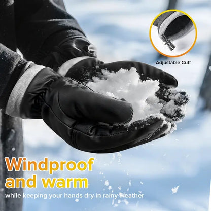 🔥Hot Sale 49% OFF🔥 Winter Waterproof Ski Snow Warm Gloves for Women Men