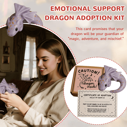 🐉Emotional Support Dragon Adoption Kit