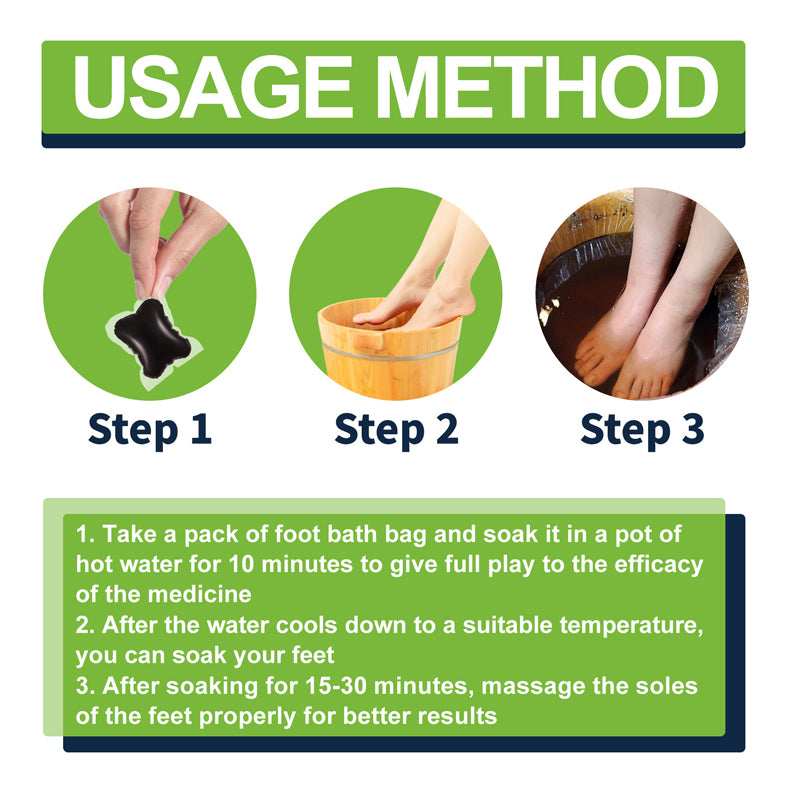 FootRev™ Detox Herbal Foot Soak Bag for Body Slimming