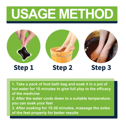 FootRev™ Detox Herbal Foot Soak Bag for Body Slimming