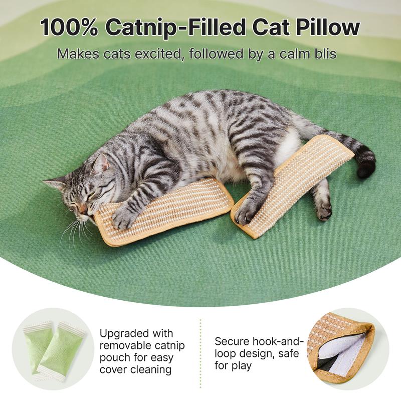 🔥Last Day 50% OFF🐱Interactive Catnip Chew Toy with 30,000mg A+ Organic Catnip