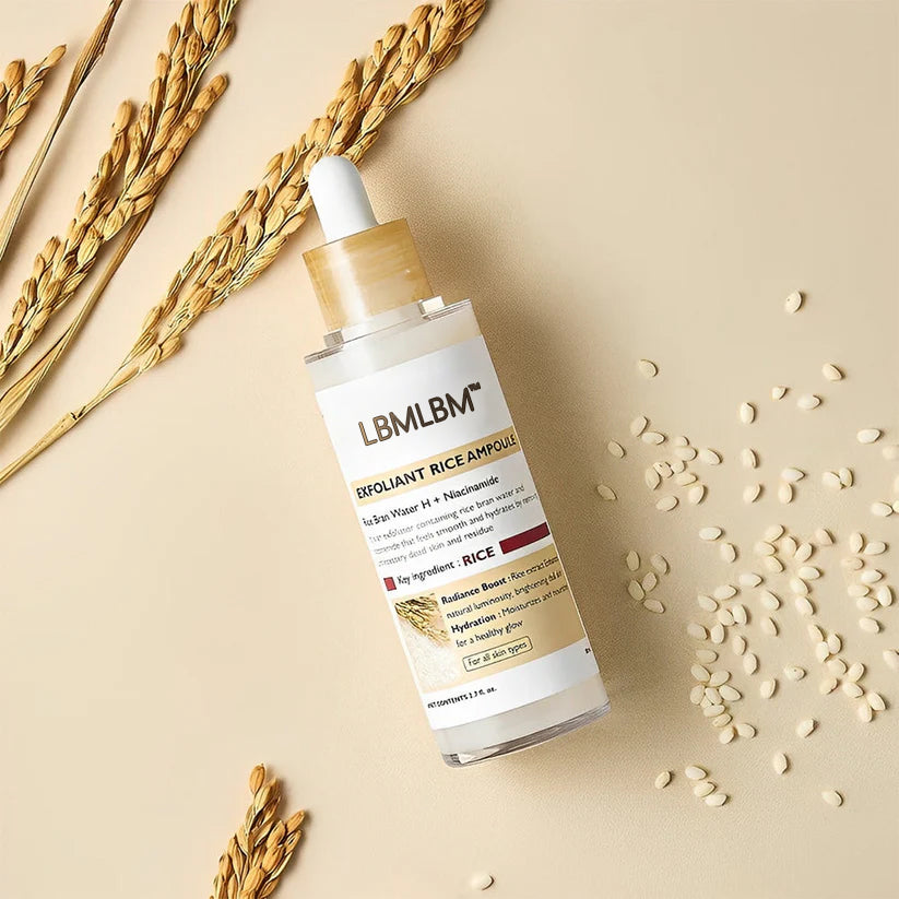 🔥 Instant Glow & Pore Refinement | Rice Ampoule 🌟