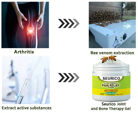 🐝Seurico™New Zealand Bee Venom Joint and Bone Therapy Advanced Cream⏳Limited time discount of 80%⏳