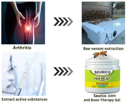 🐝Seurico™New Zealand Bee Venom Joint and Bone Therapy Advanced Cream⏳Limited time discount of 80%⏳