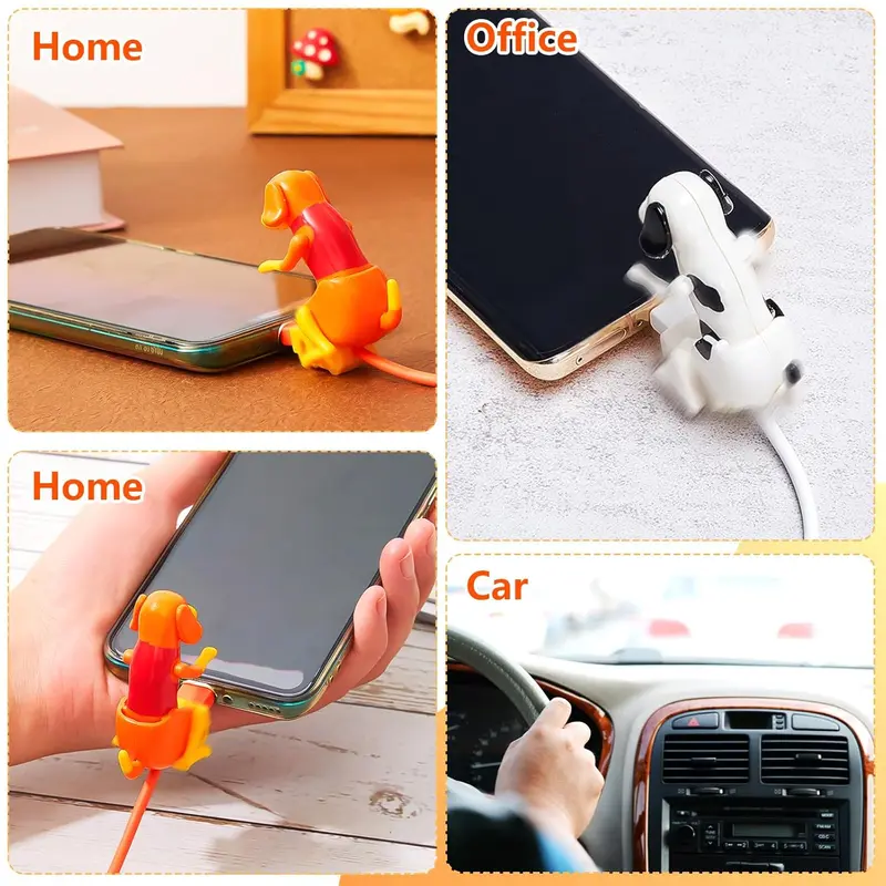 💖✅Funny Dog Charging Cable for Smartphones