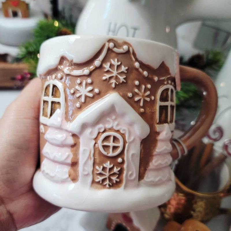🎄 Gingerbread Glow Mug